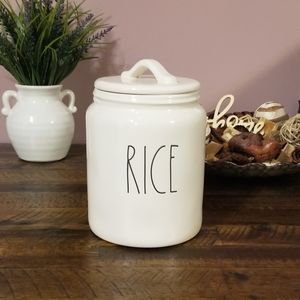 Rae Dunn RICE Canister